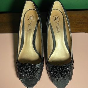 Mortises Tootsies Peep Toe Heels Size 8.5